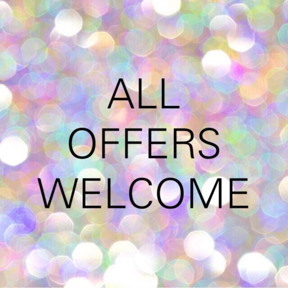 Reasonable offers accepted